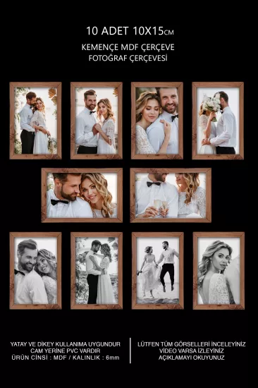 10x15 Çerçeve - Mini Mdf Çerçeve