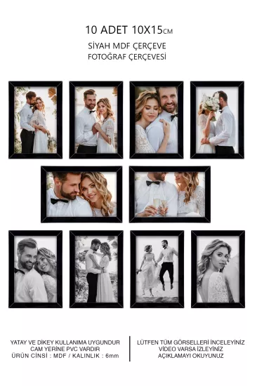 10x15 Çerçeve - Mini Mdf Çerçeve